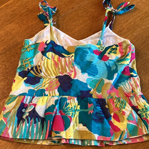 J.Crew lined tank top w adjustable ties - Picture 5 of 5